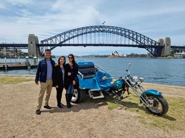 Wild ride australia trike tour motorcycle tour sydney harbour bridge