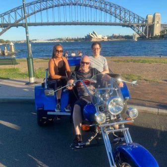 Simon,﻿ Sean & Webley 45 Minute Trike Tour