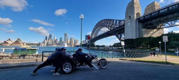 Wild ride australia sydney trike tour trike ride