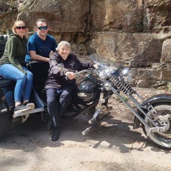 Tamara﻿ , Shane & Chris enjoying our 30 minute Lower Blue Mountain Trike ﻿Tour.