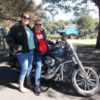 Tracey & Adrians Sydney Sights Harley Davidson Tour