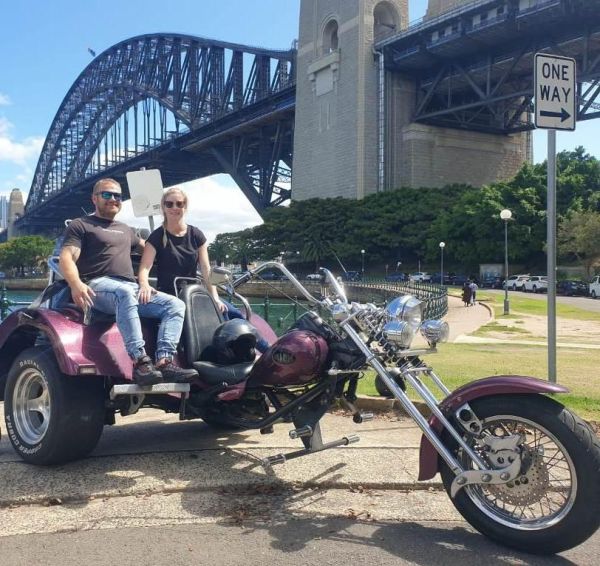 Wild ride australia trike tour sydney harbour bridge kings cross trike tour