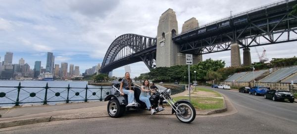 Wild ride australia sydney sights motorcycle tour harbour bridge