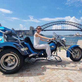 Sydney City & Beaches Motorcycle Tours - Sydney Sights Bondi Trike Tour for 2 people 1.5 Hours